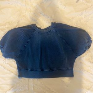 Urban Outfitters Navy Blue Cropped Tank